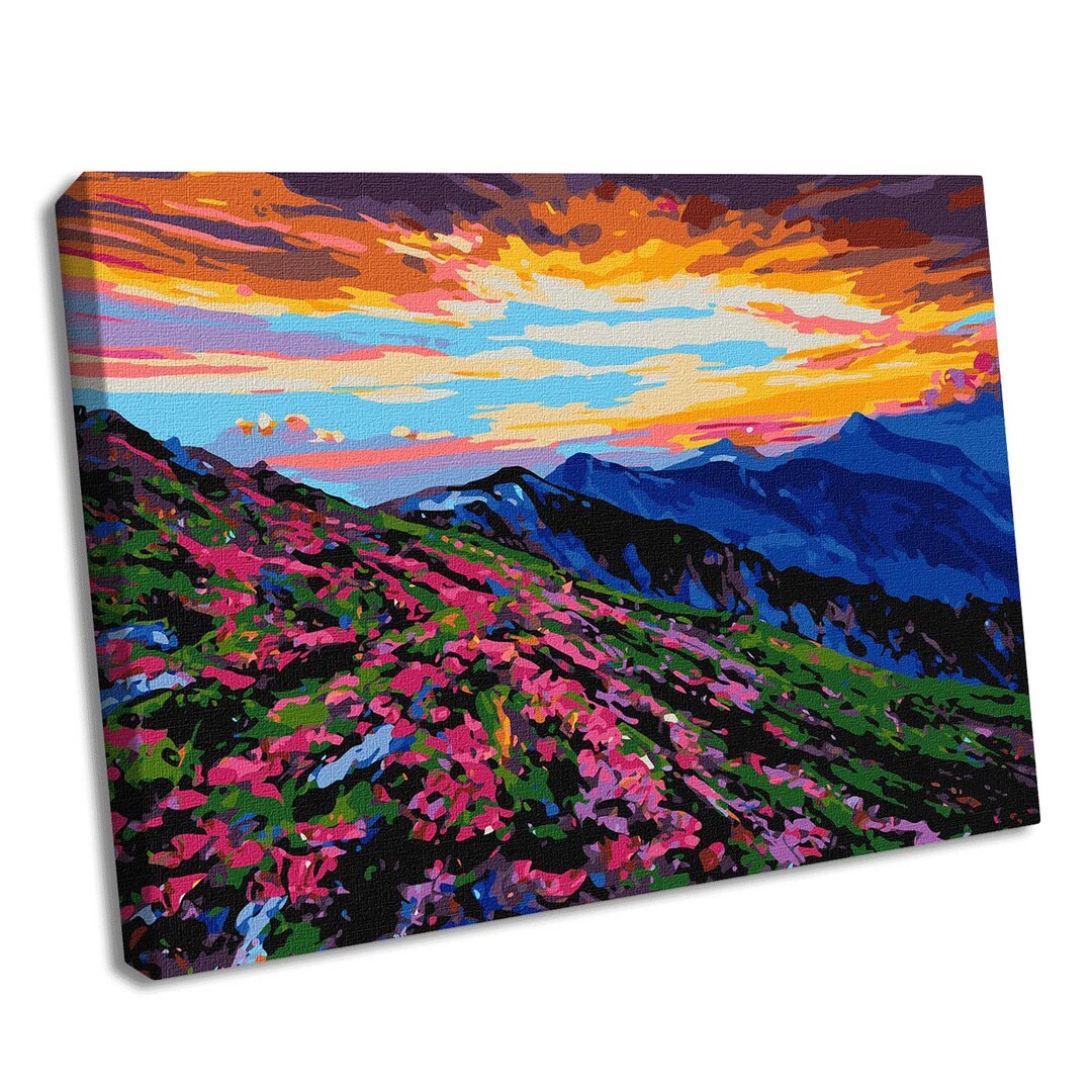 Wonderland Paint by Numbers Kit. Nature Painting 19.69 X 15.75 In. USA ...