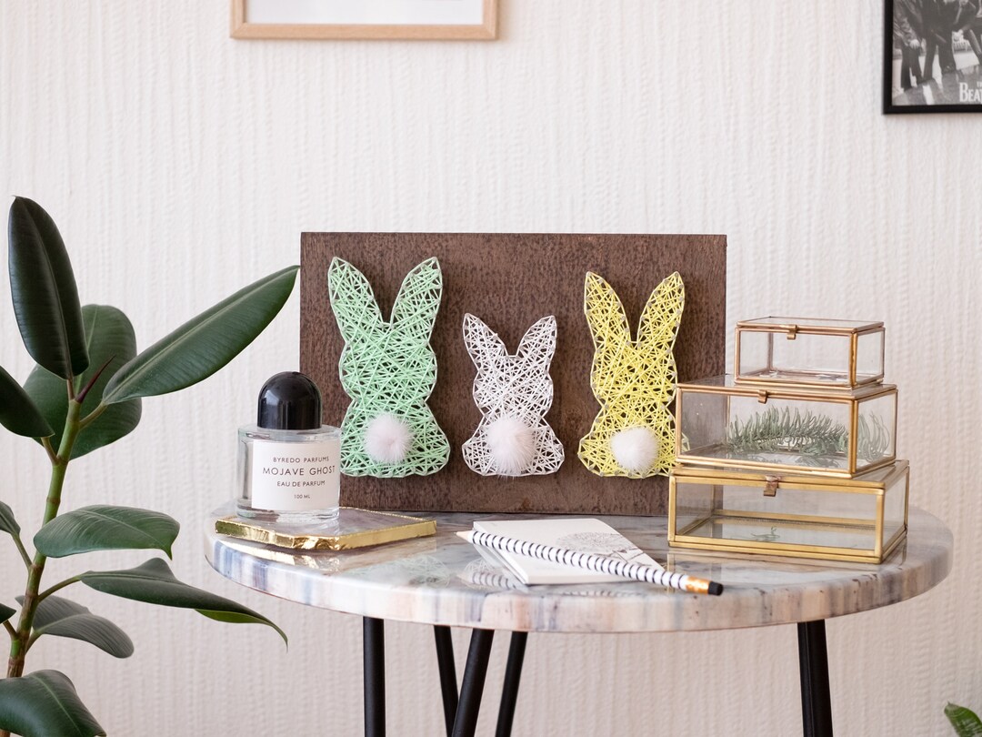 Cute Rabbits Stars String Art Kit. Creativity Kit for Kids and Adults ...