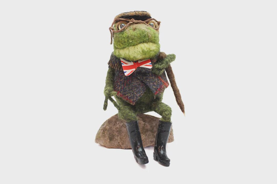 Felting Kit – Mr Toad Small Needle Felt Kit by the Makerss Kts-mrtoad ...