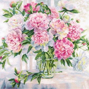Alisa Kreuzstich Set „Poppy“ – Komplettset Mit Stoff, Garn, Nadel & Anleitung Für 11x10 Cm Motiv