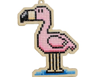 Diamond painting Charm Kit by Wizardi. Beginner Diamond art Koala, Flamingo, Lion and Dolphin.CSW285