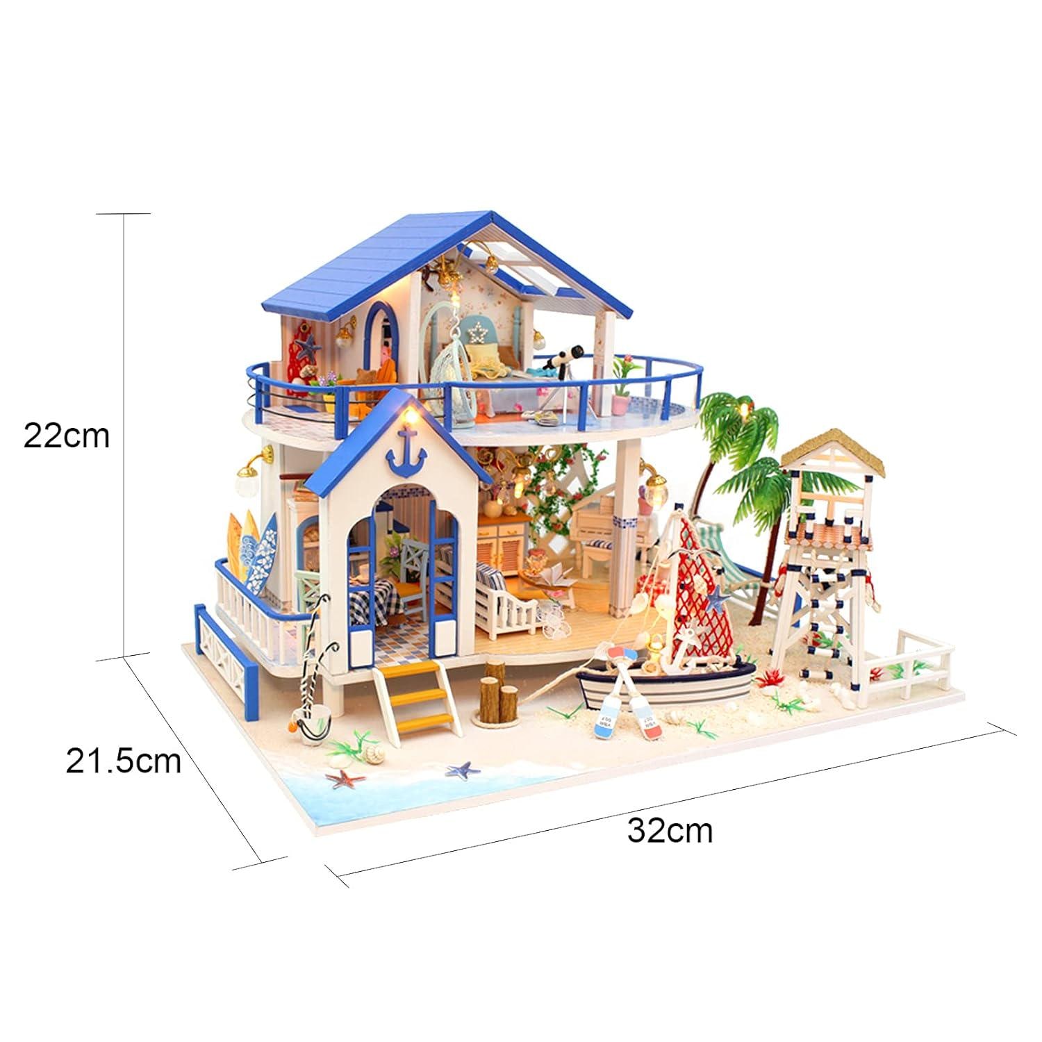 Miniature Roombox Kit - Legend of Blue Sea. DIY Dollhouse Kit With