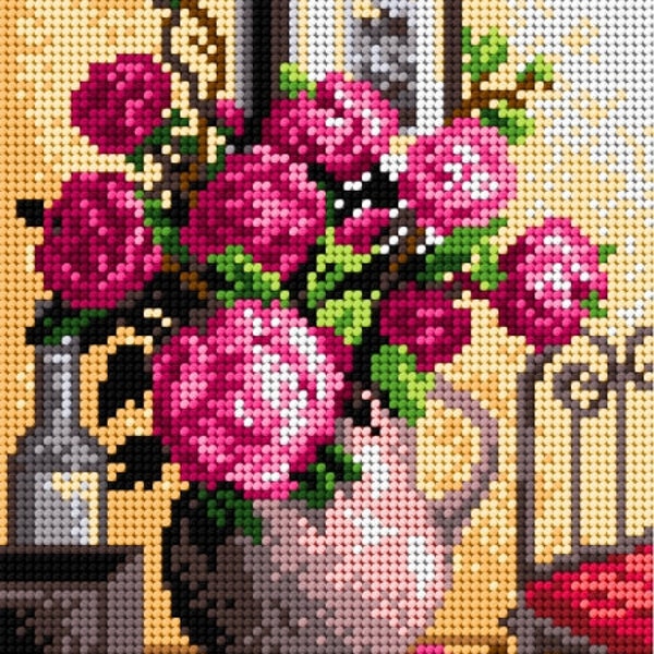 Needlepoint Roses Etsy