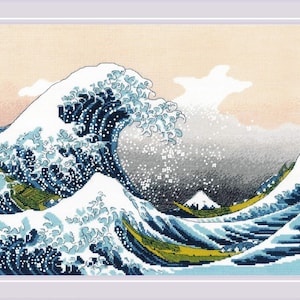 レア　HONMA TWIN MARKS HOKUSAI ART The Great Wave off Kanagawa, circa 1830-1831 by Katsushika