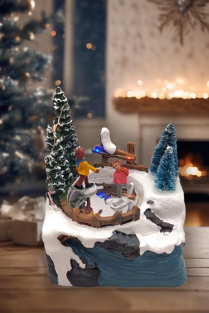 Ski Christmas Village - Etsy