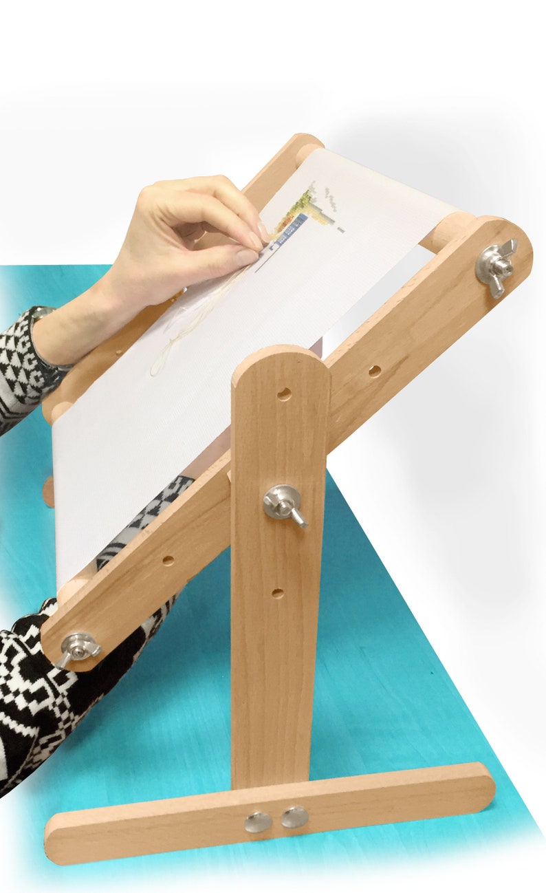 Embroidery Table Frame With Supports by Crafting Spark. Etsy