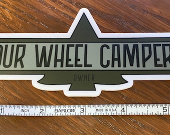/"4X4 Inside/" Truck Window//Tailgate//Bumper Decal 4WD FREE Same Day Shipping!