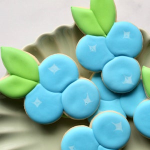 Blueberry Sugar Cookies