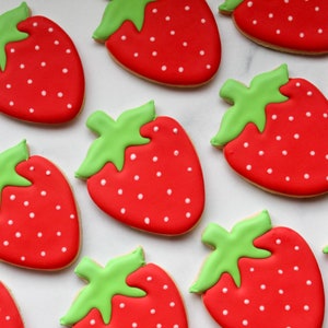 Strawberry Sugar Cookies