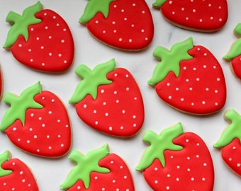 Strawberry Sugar Cookies