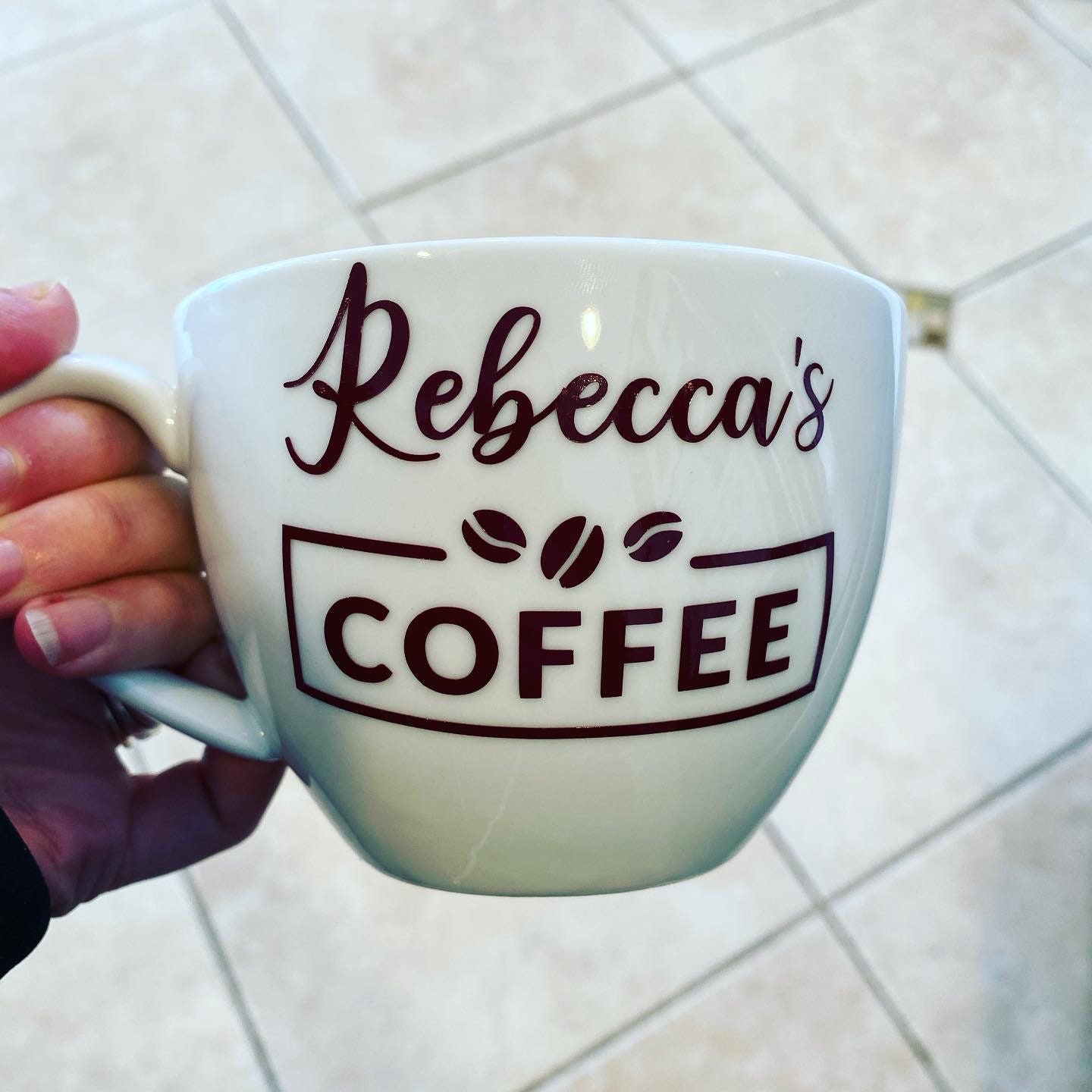 Personalized Customizable Large Coffee Mug Etsy