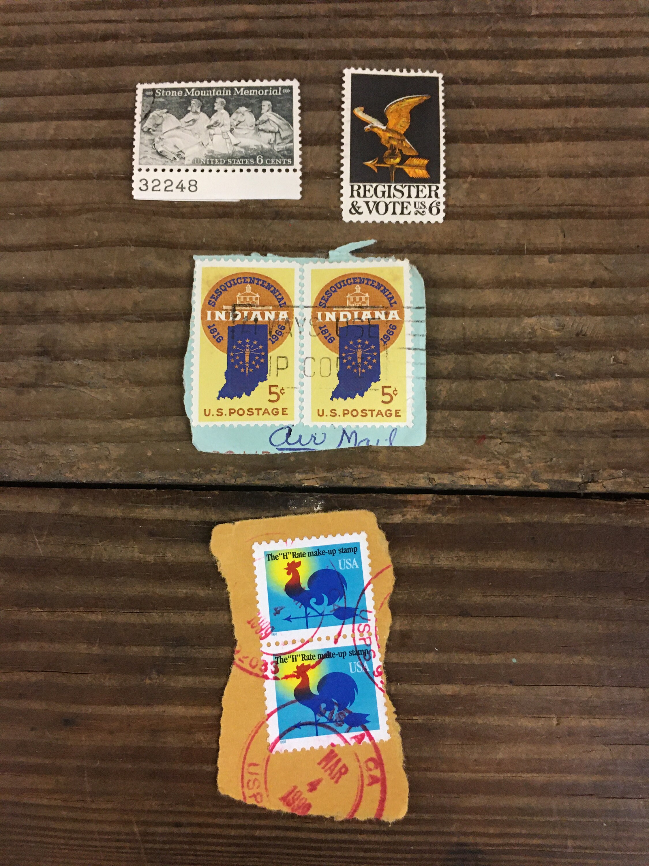 Assorted Vintage Stamps Collectible Vintage Stamps Gift for Etsy