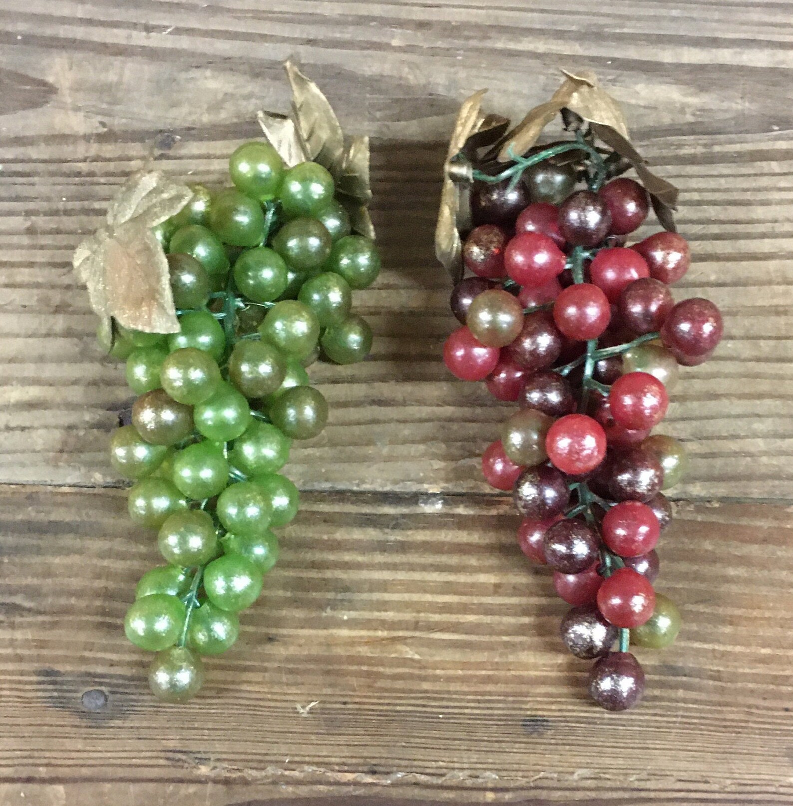 Plastic Grapes Table Decor Kitchen Decor Artificial Etsy