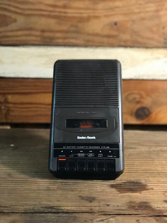 RadioShack Cassette Player Etsy