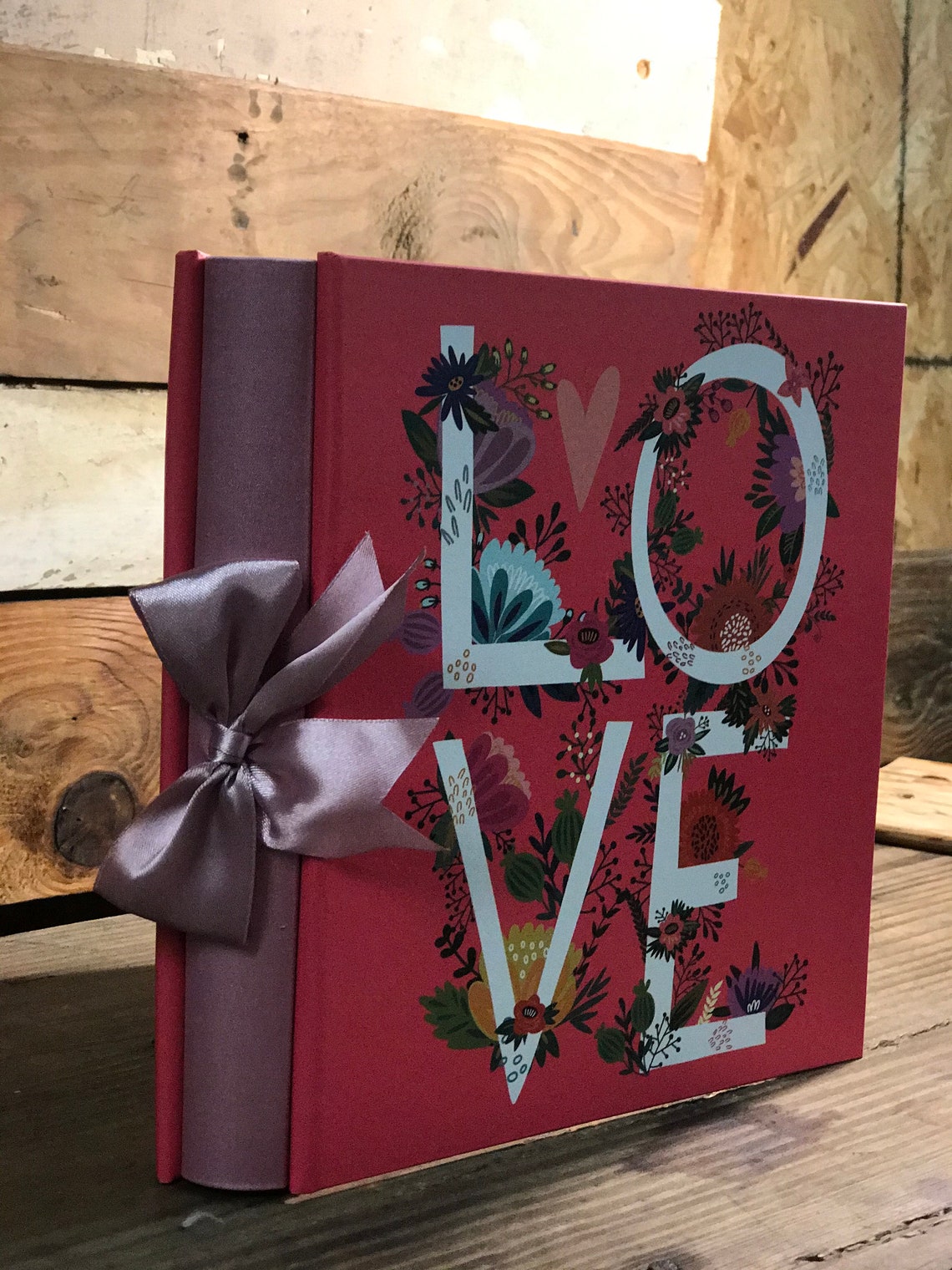 LOVE Photo Album Etsy