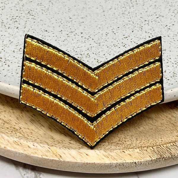 Embroidered Military Ribbon Patch Etsy