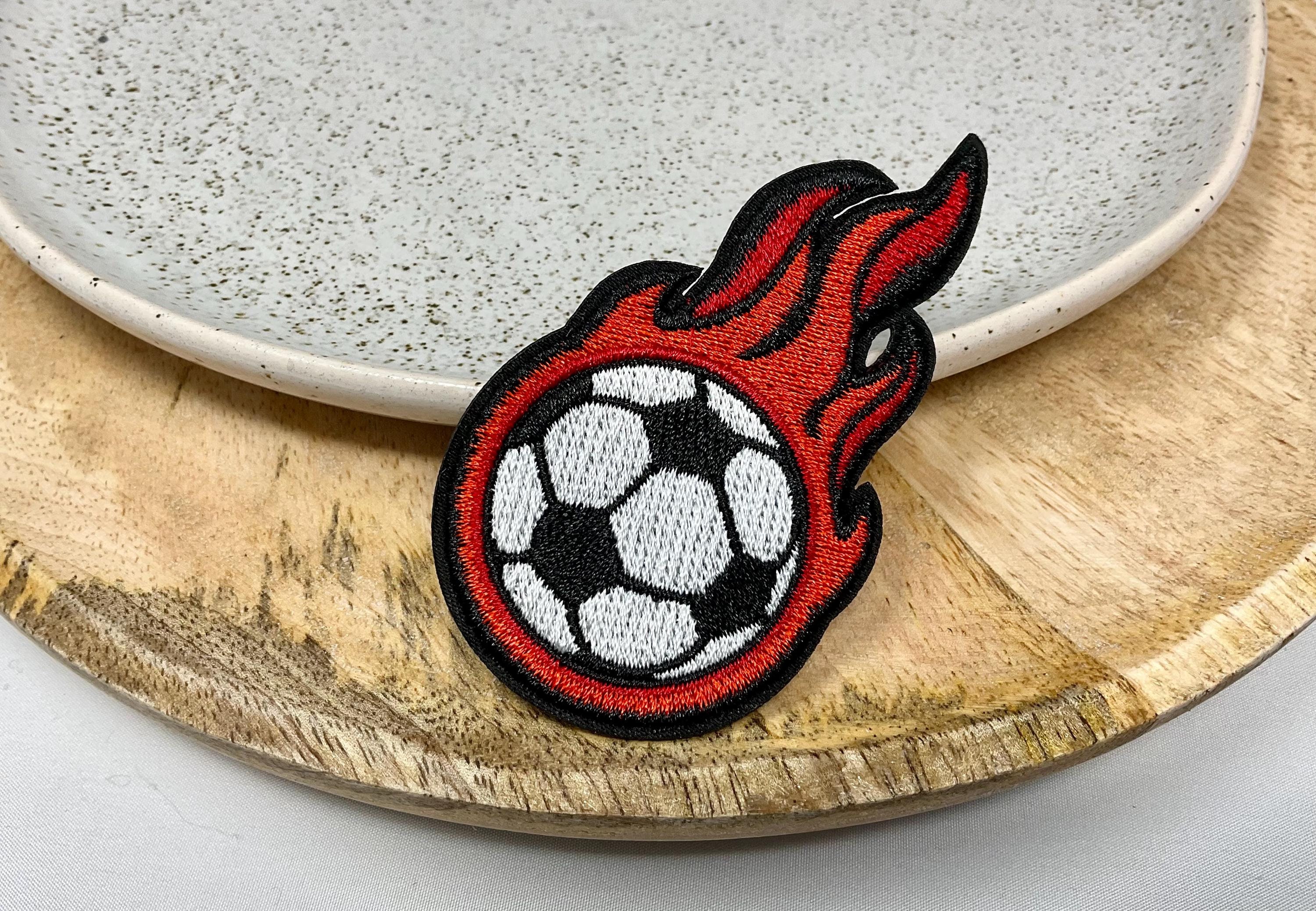 Nigerian Football Soccer Patches - Embroidered, Iron-On Or Sew-On, Lot Of 2