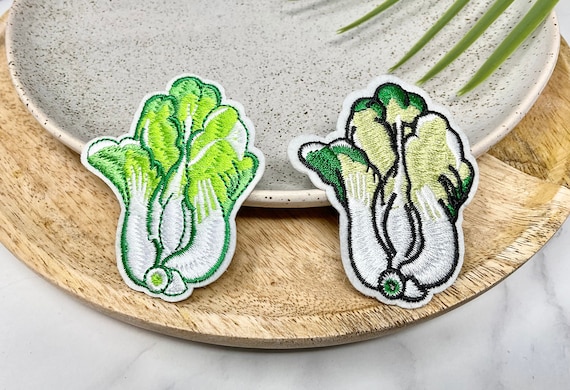 Bok Choy Stick On Chenille Patch Bok Choy Stick On Chenille Patch