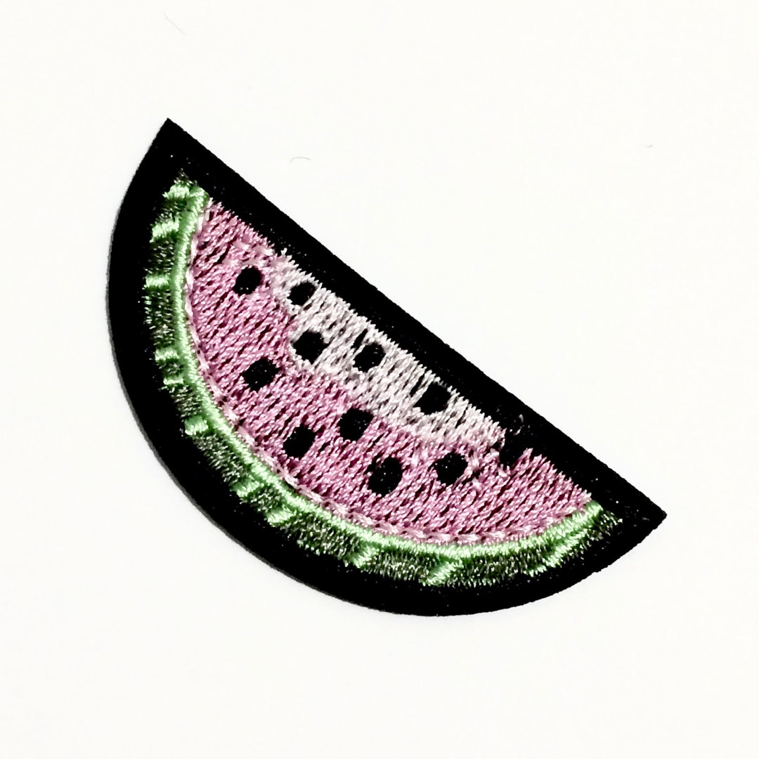 Embroidered IRON ON PATCH Patches Melon Exotic Fruit Etsy UK