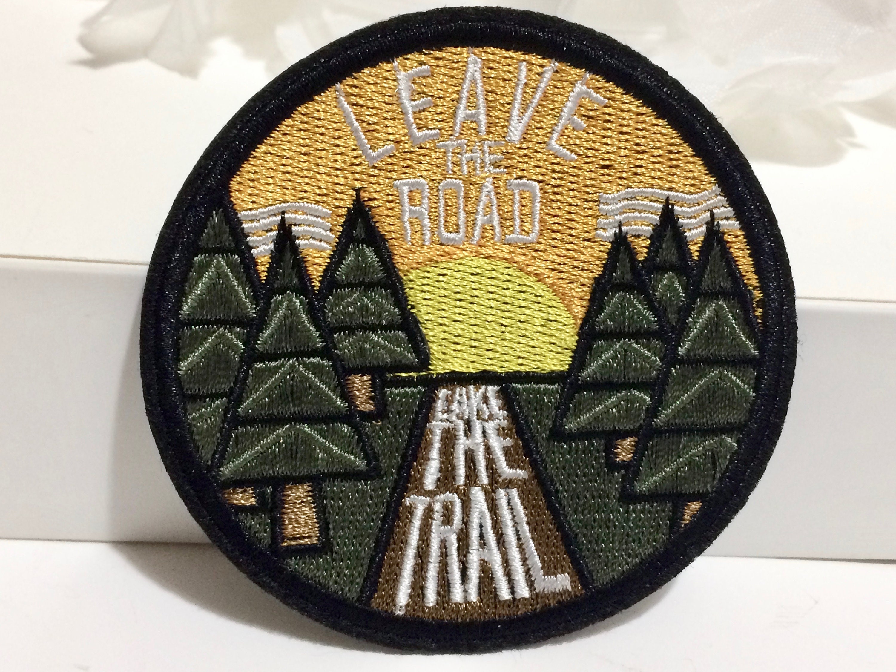Get Away sew-on patch