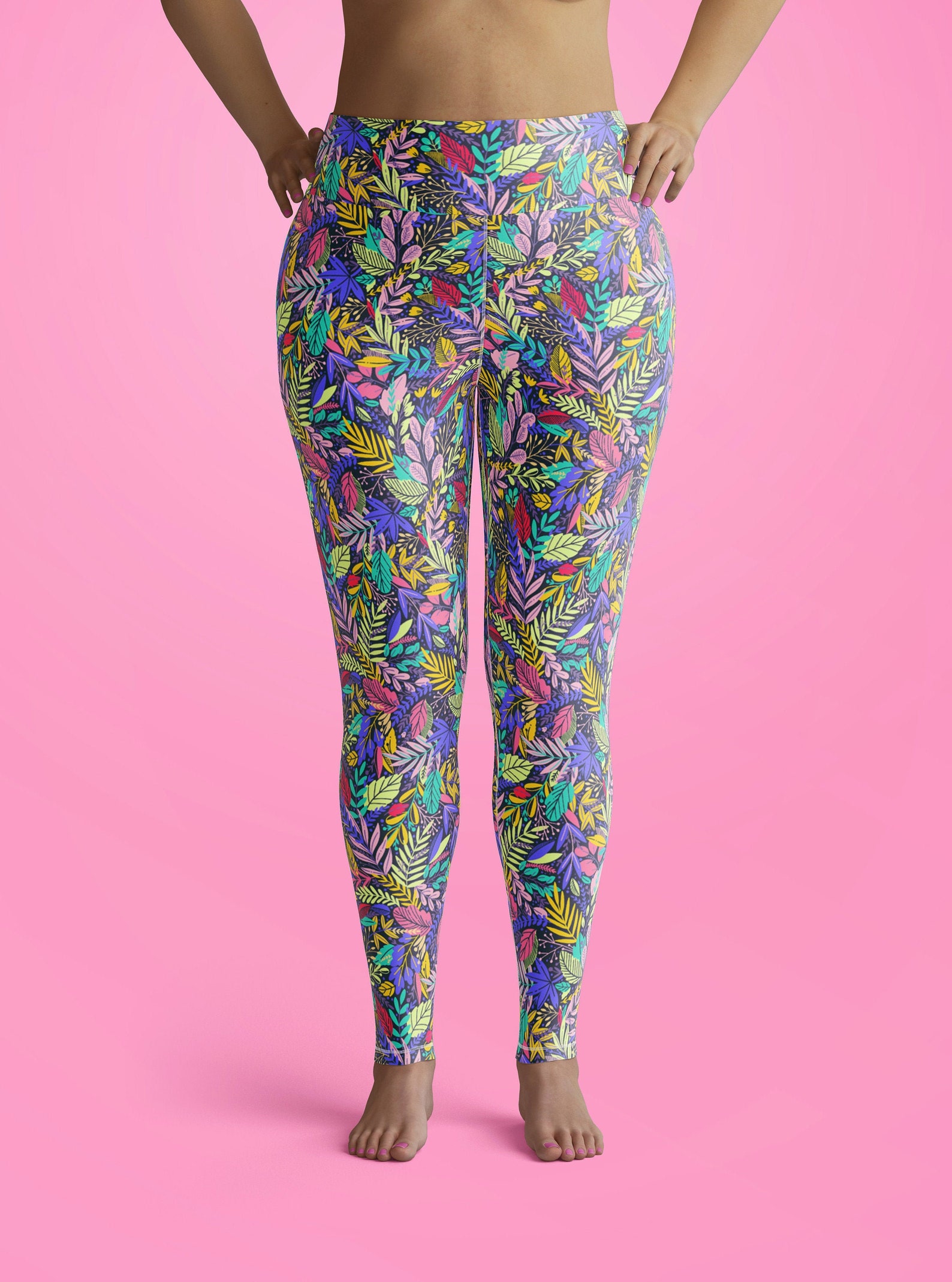 Rainbow Tiktok Leggings