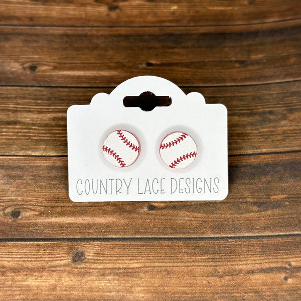 Baseball Earrings Baseball Mom