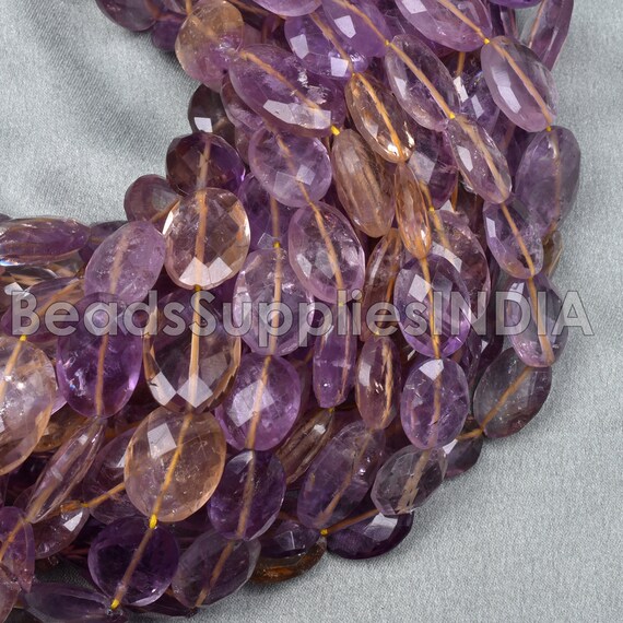 Oval Shape Beads Pink Amethyst Faceted Oval Beads AAA+ Grade Gemstone Beads Pink Amethyst Faceted Beads Pink Amethyst Beads