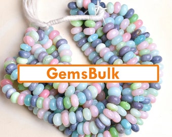 Nellys natural verde Opal 6-12mm estupendos tonos naturales Strang perlas Nellys natural verde Opal 6-12mm estupendos tonos naturales Strang perlas