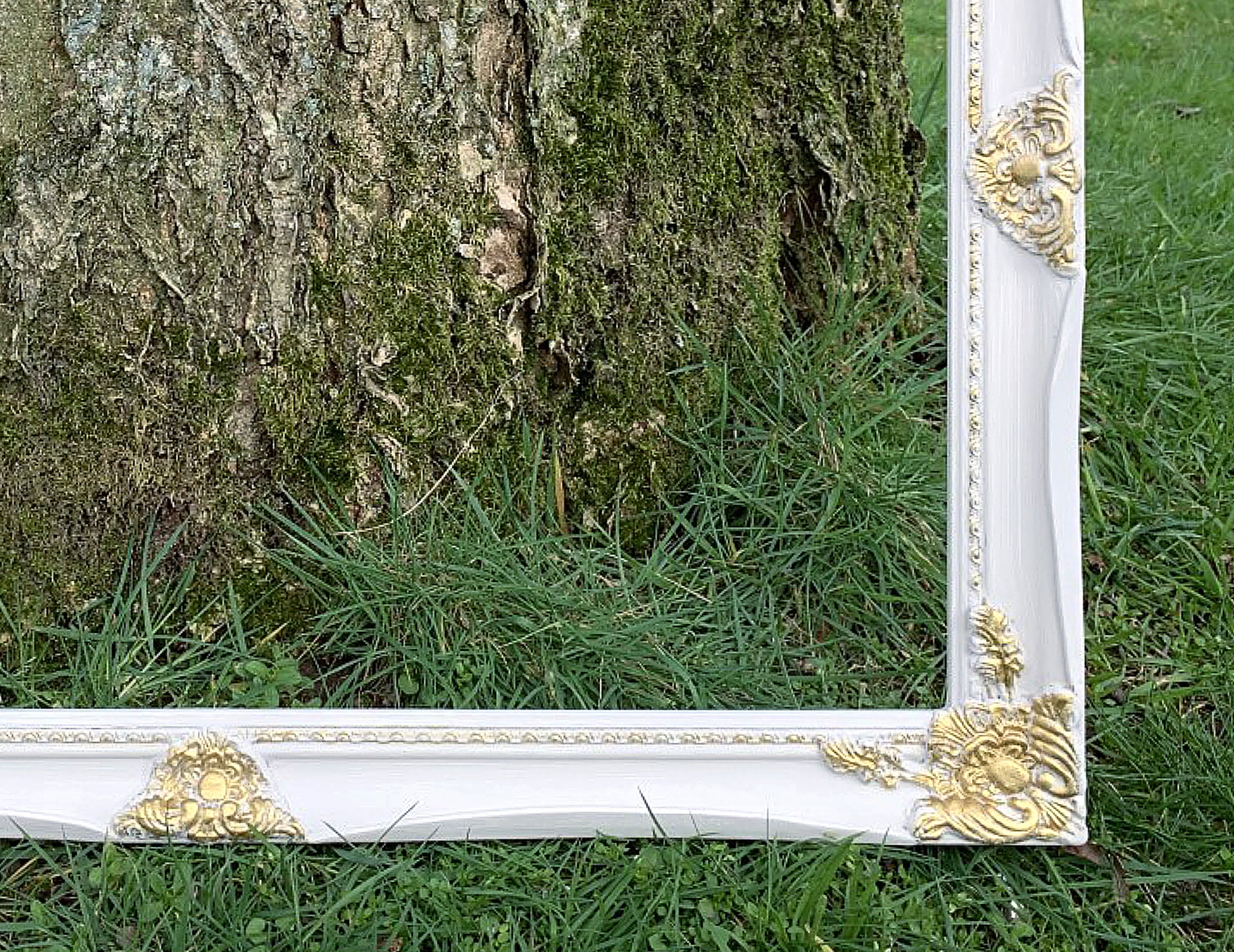 Fine Painted Ornate Cream & Gilt Gesso Gallery Frame Etsy UK