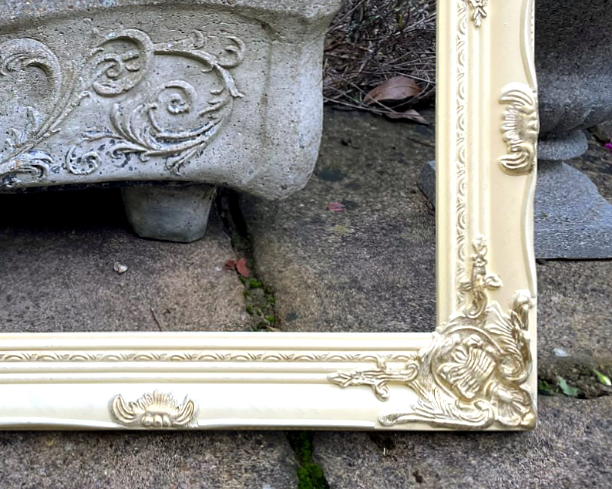 Cream Rococo Fine Ornate Rococo Cream/ivory & Gilt Gallery Frame - Etsy
