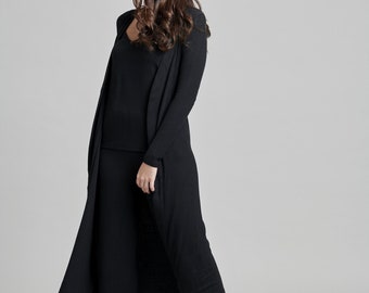 Emilia 3 pc Black Ribbed Bamboo Pajama Set - Ultra Soft Bamboo Women Pajamas - Women's Soft Comfy Sleepwear - Fashion Ninezen Pajamas Bamboo