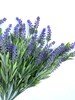 Top Quality 18 inch Faux Lavender Plant Bouquet - Beautiful Artificial Flower Lavender Stems - Country Chic Flower Arrangement Home Decor 