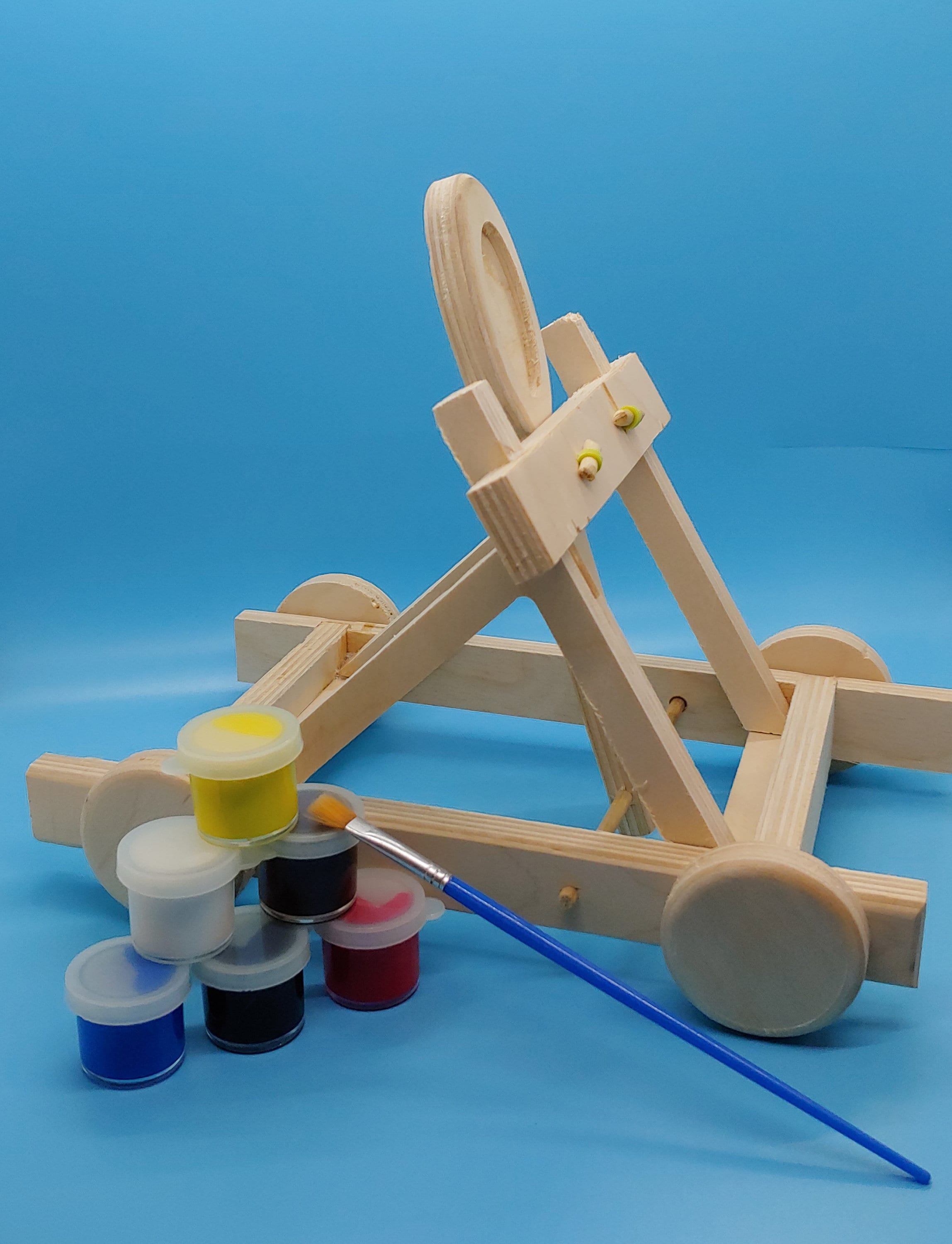 Wooden Catapult Kit Etsy