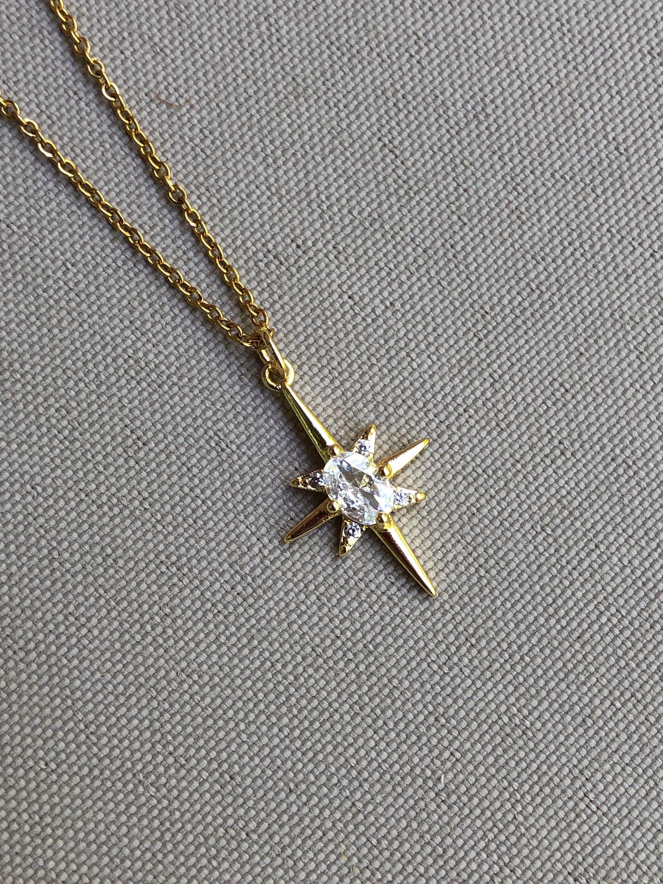 Northstar Gold Pendant Necklace