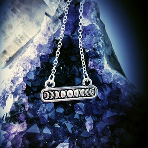 Moon Phase Necklace, Celestial Jewelry, Moon, Gifts For Her, Ready To Ship Gift, Dainty