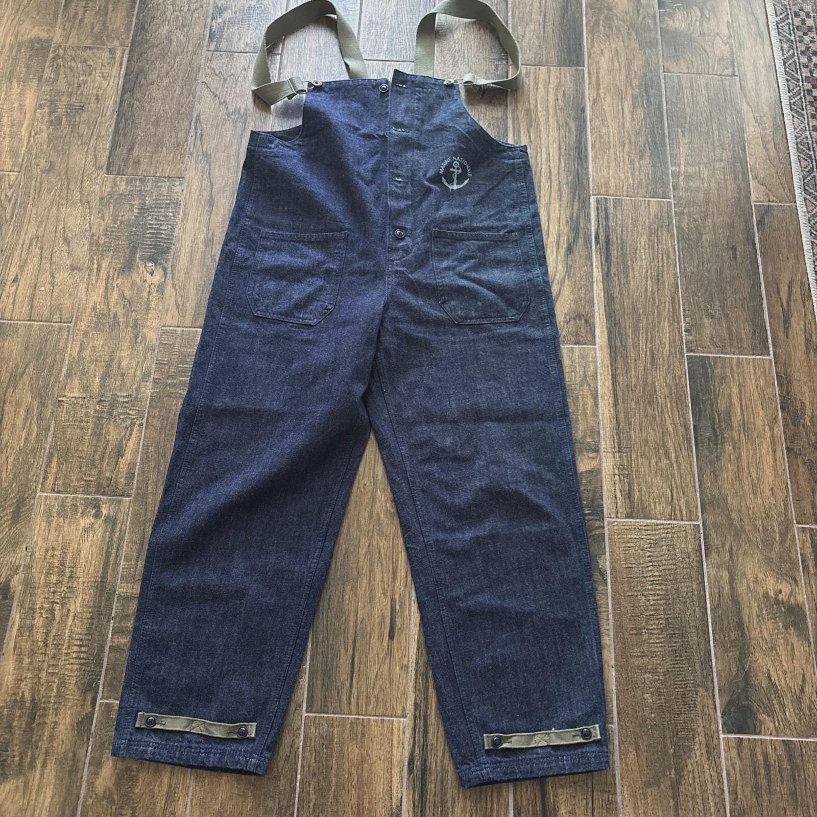 Navy Deck Overalls - Etsy