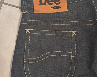 Union Made Rare Buddy Lee Riders Tribute Denim Jeans 36x35 Selvedge Indigo Japan