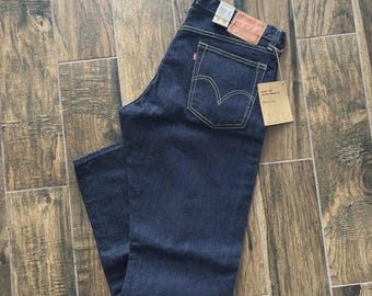 Vintage Levi’s Hesher Indigo Denim Jeans 38x34 Most Amazing Fades Ring-spun NWT