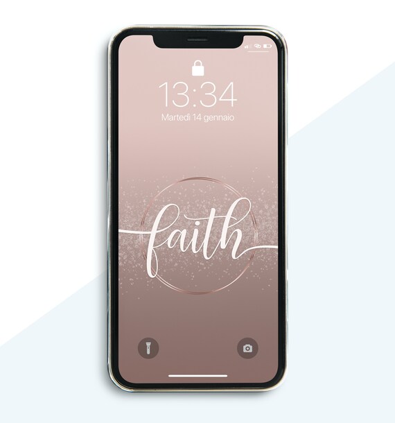 Faith Iphone Wallpaper Motivational Background Image Etsy