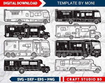 Free Free Class A Motorhome Svg