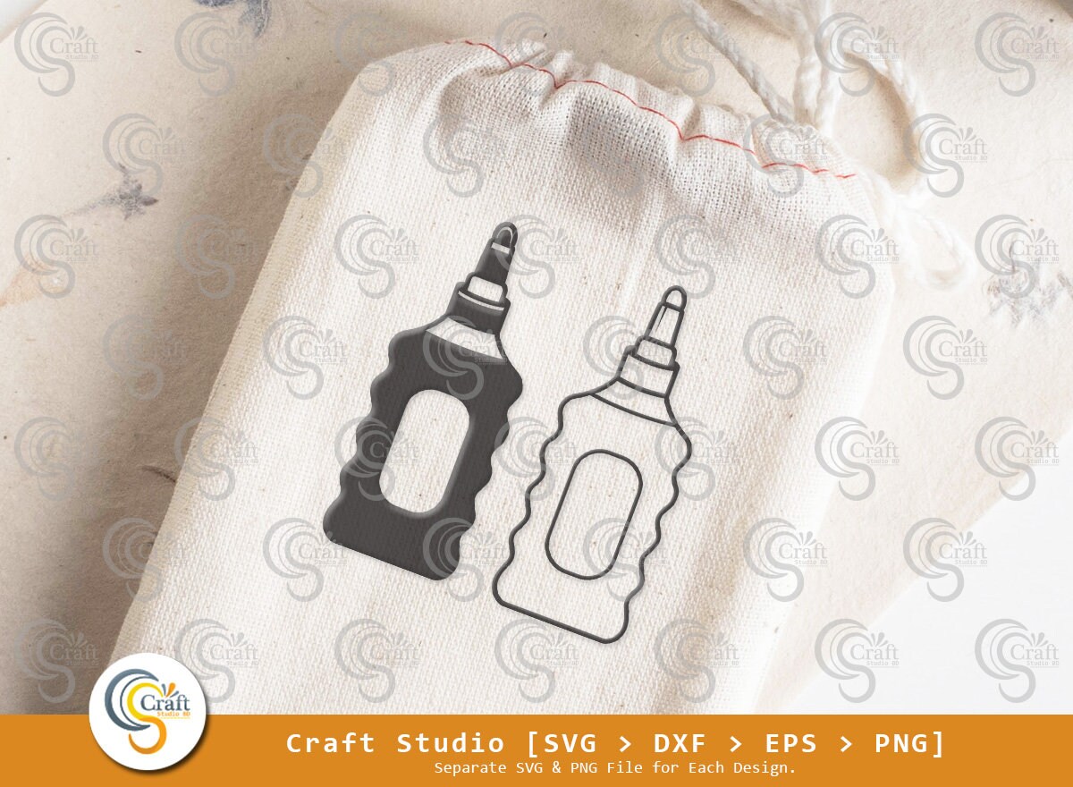 Glue Stick Silhouette Glue Stick SVG Glue Svg Glue Stick Etsy