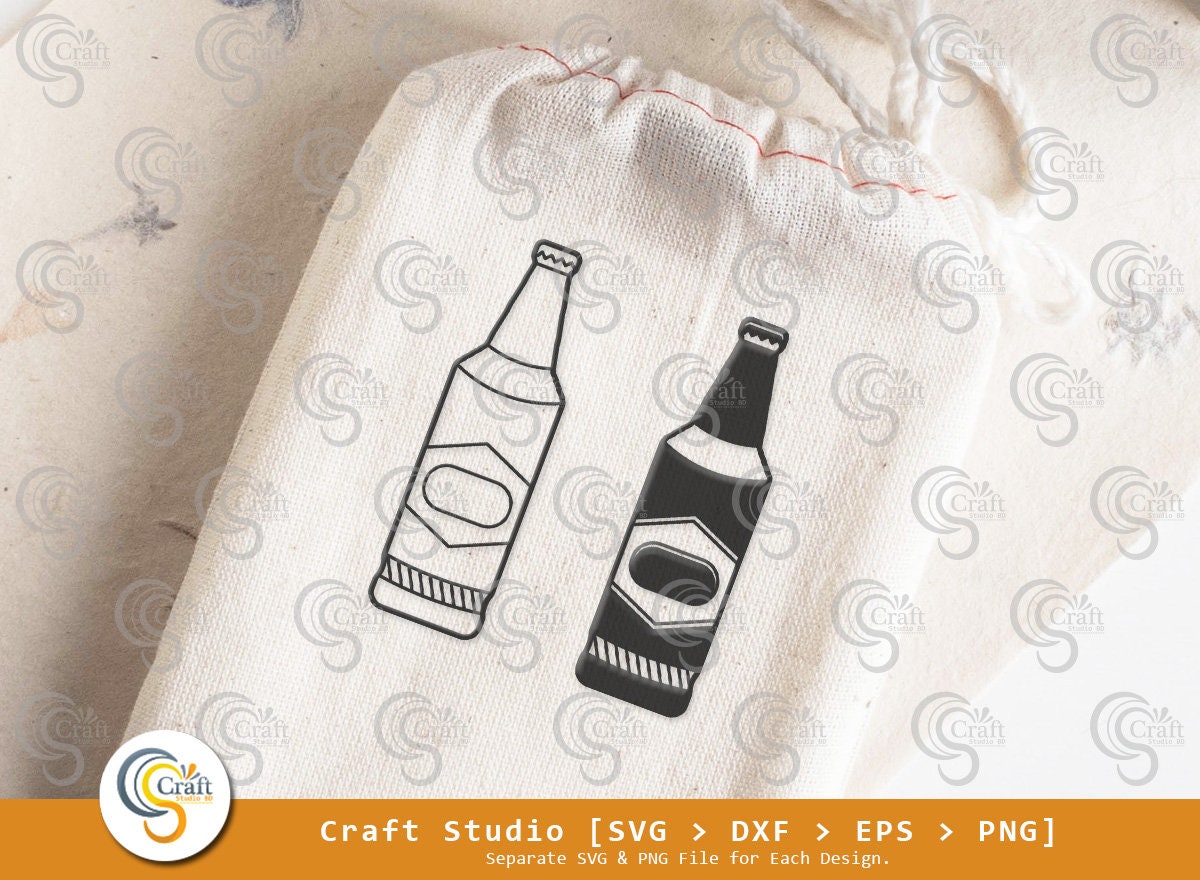 Botella de bebidas Silhouette SVG Botella de soda pop svg - Etsy España