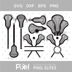 Lacrosse Stick Silhouette, Two Split Crossed Lacrosse Sticks And Ball Svg, Lacrosse Svg, Lacrosse Monogram Svg, Lacrosse Stick Svg Bundle