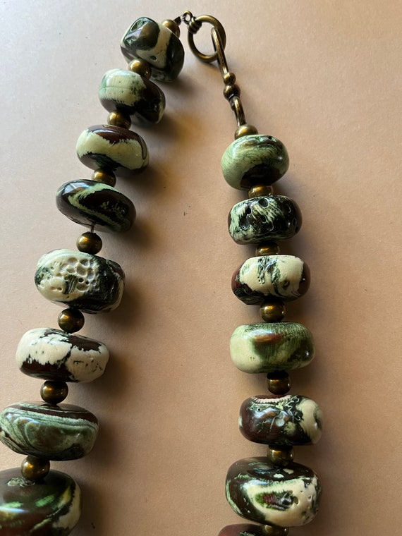 Beautiful Bohemian Beads, Fossil, Stone, Ceramic,… - image 10