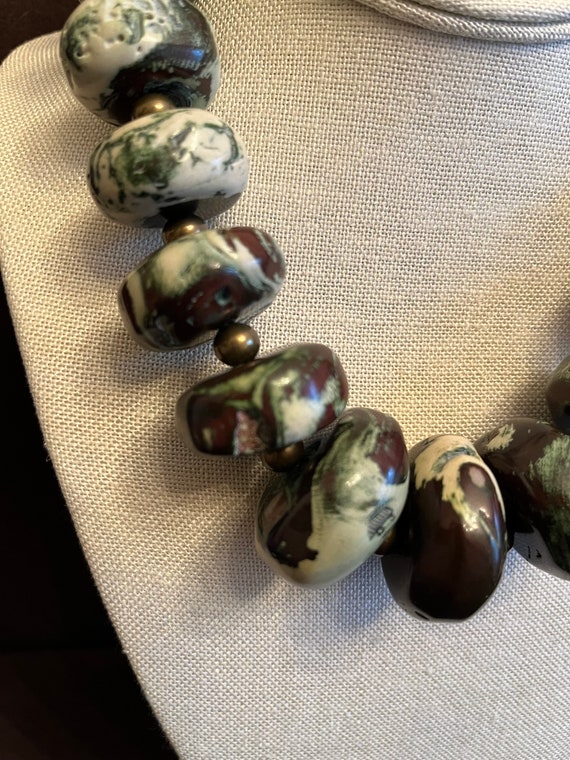 Beautiful Bohemian Beads, Fossil, Stone, Ceramic,… - image 7