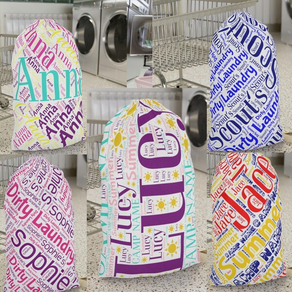 Camp Laundry Bag Etsy