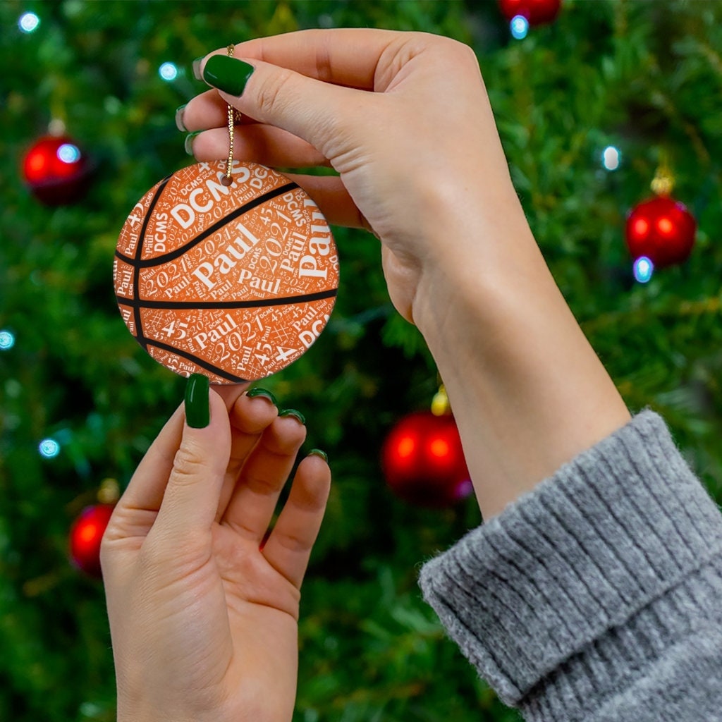 Ornement De Noël Basket-Ball