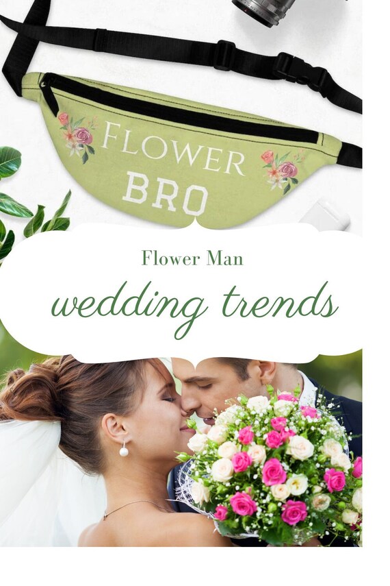 flower man bum bag