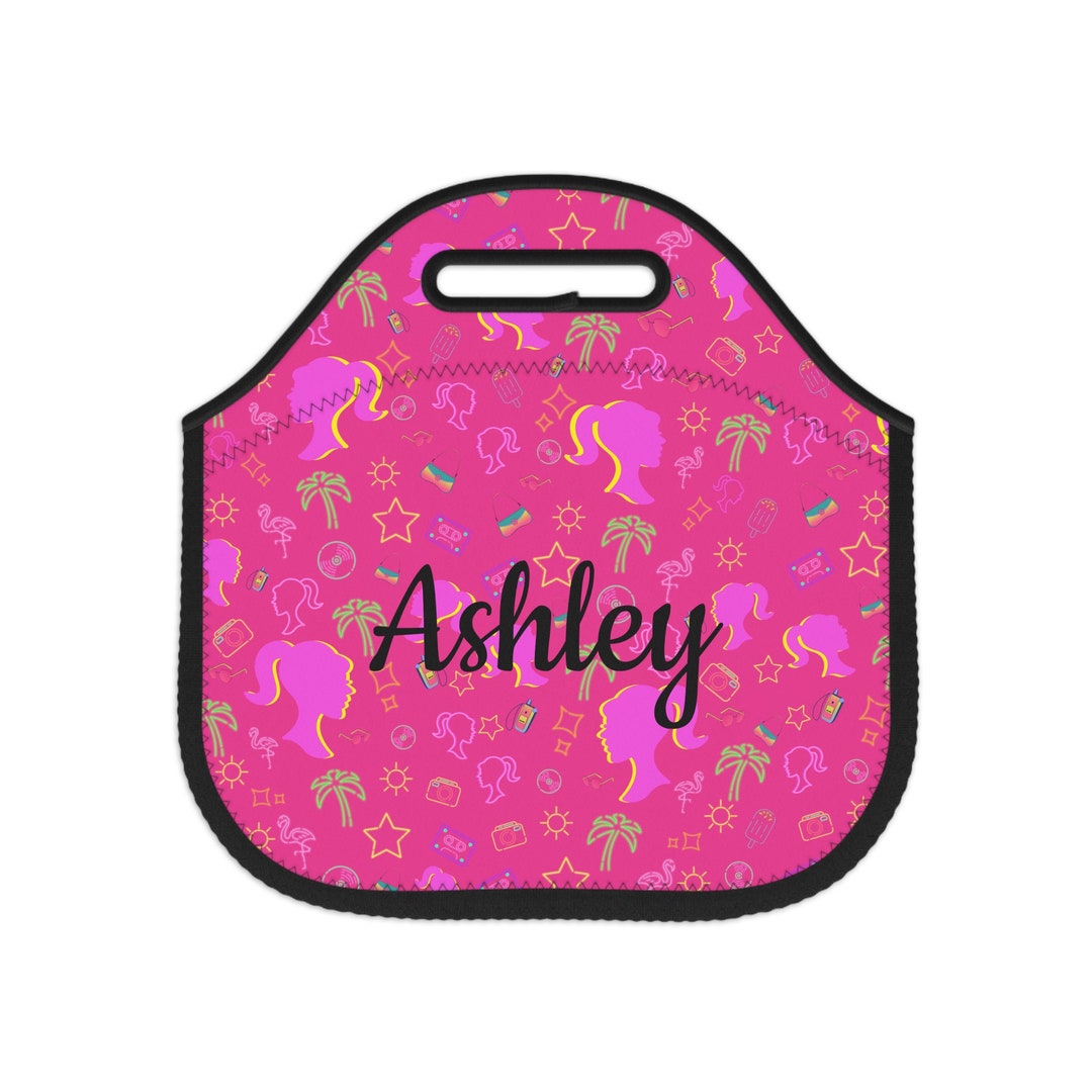 Personalized Pink Doll Lunch Box Malibu Dream House Back to Etsy