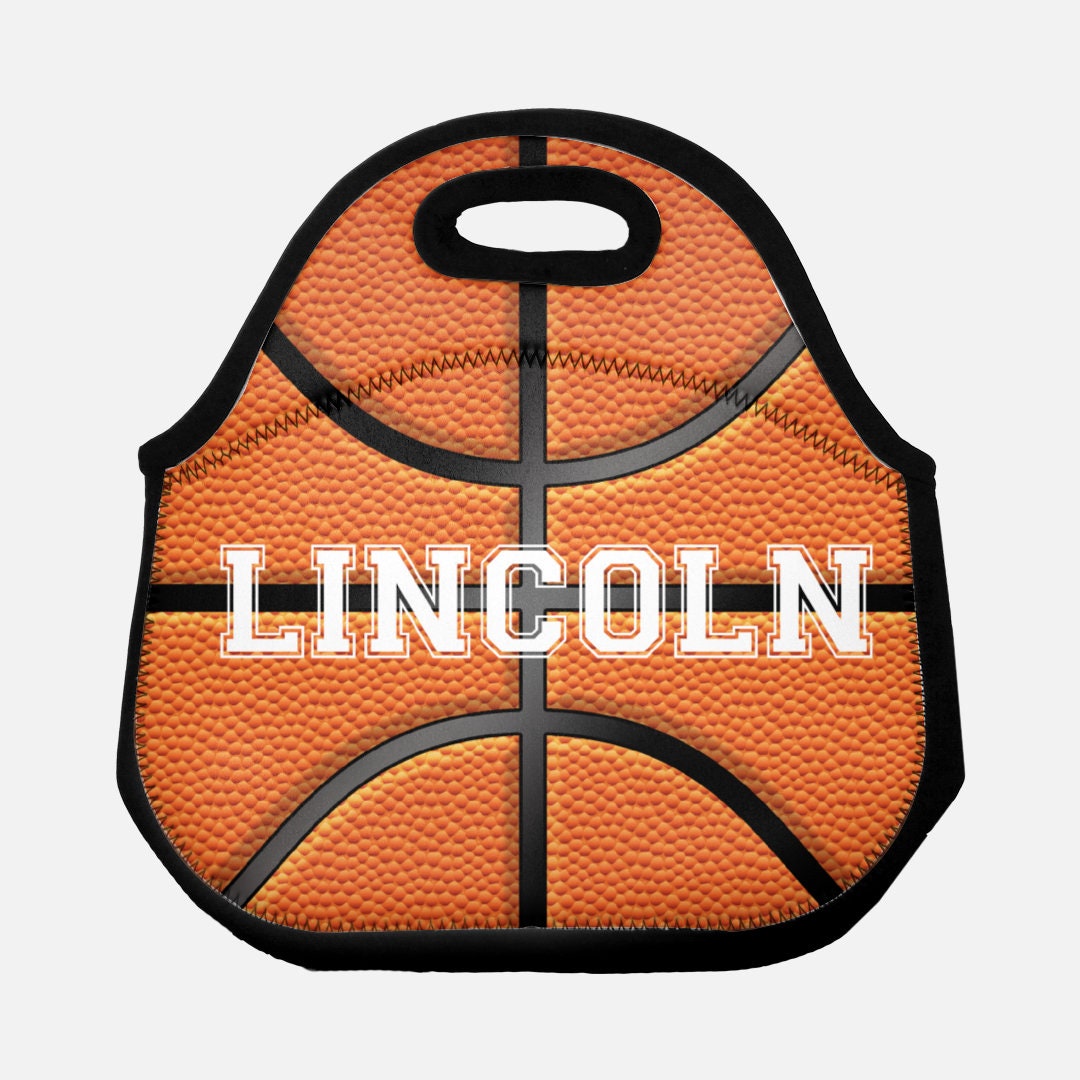 Basketball Lunch Box Personalized Sports Lunch Bag Etsy